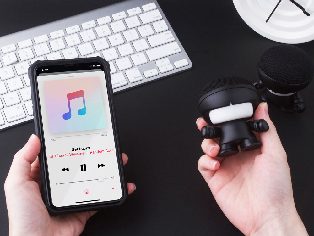 Портативная колонка Bluetooth mini Xboy Metallic