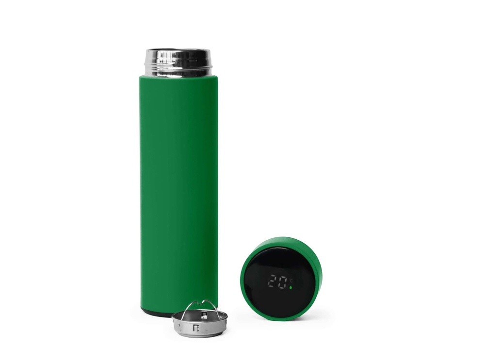 Термос MARK LED, soft touch