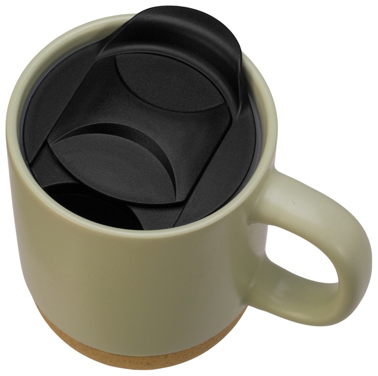 Кружка с пробковым дном и крышкой Denpasar