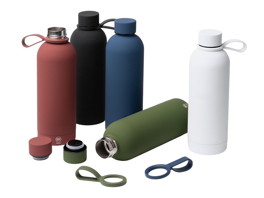 Термобутылка Сивас из переработанной нержавеющей стали, 500 мл