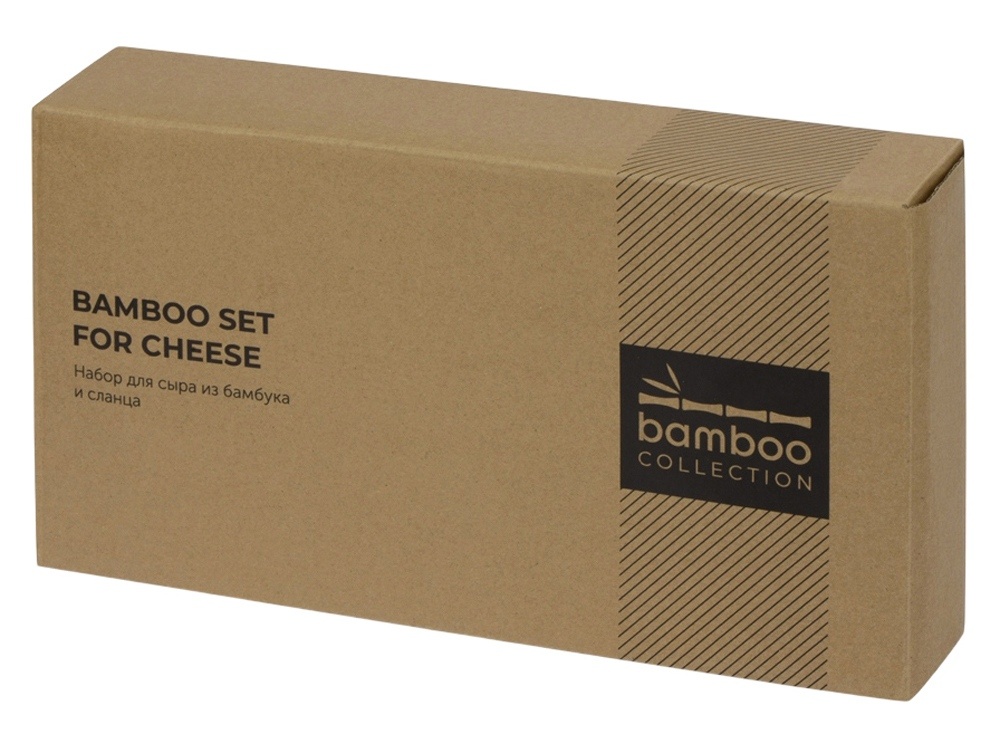 Набор для сыра из бамбука и сланца Taleggio