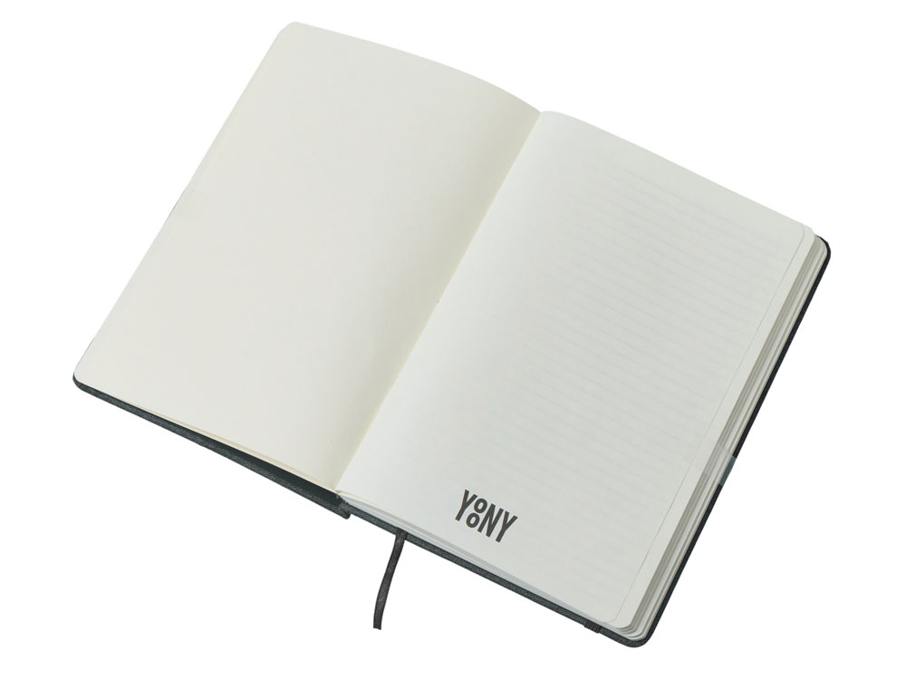 Блокнот А5 NotaBene с металлической шариковой ручкой и подставкой для телефона