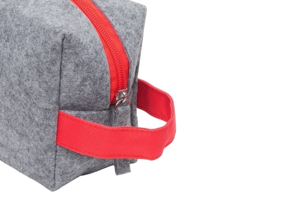 Косметичка из РПЕТ фетра с ручкой Felt