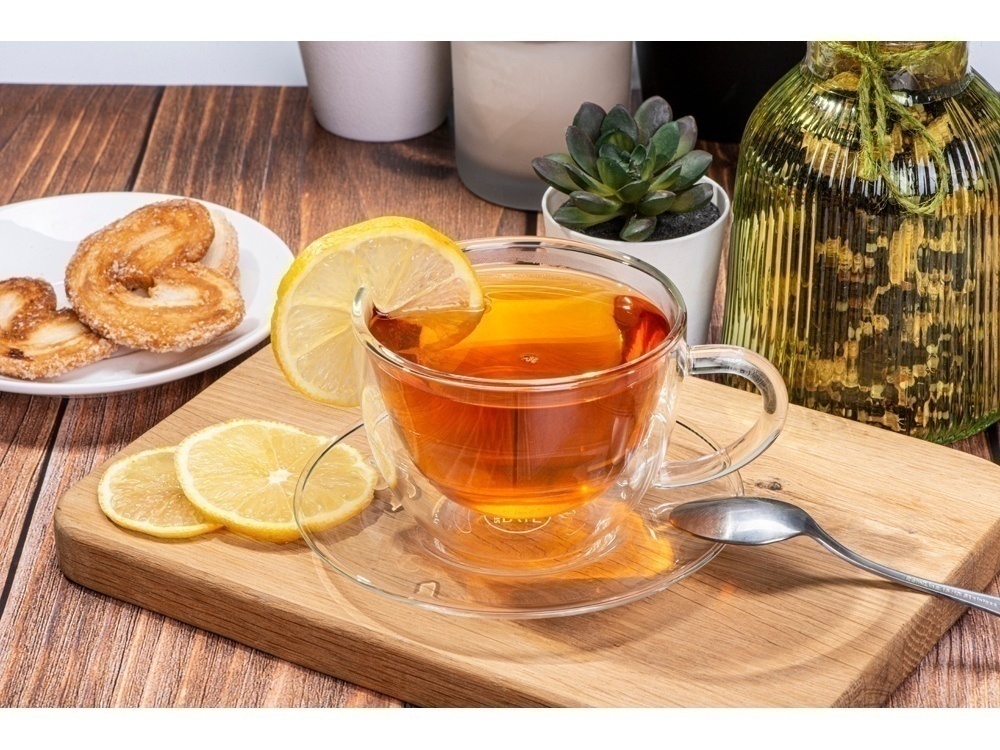 Чайная пара с двойными стенками Rio