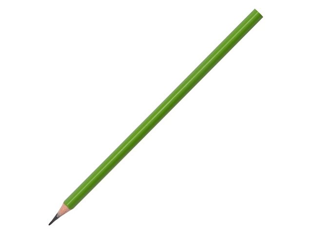 Трехгранный карандаш "Conti" из переработанных контейнеров, зеленый