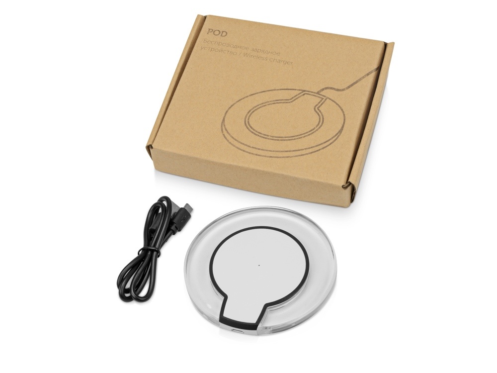 Беспроводное зарядное устройство Pod со светодиодной подсветкой