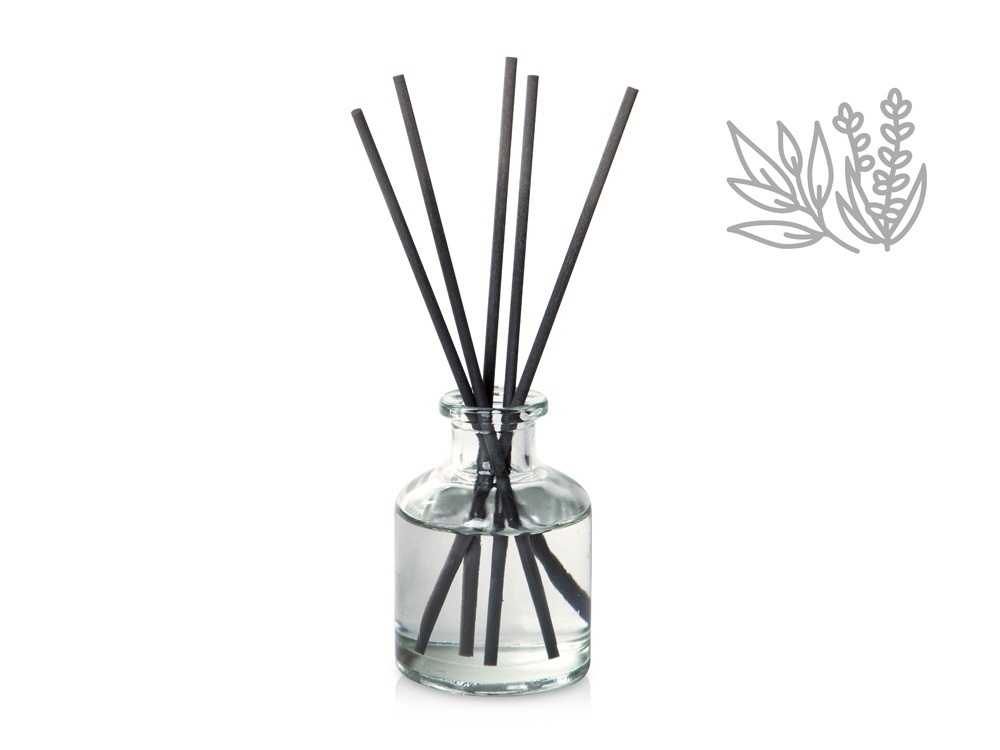 Подарочный набор для дома с пледом, свечой и диффузором