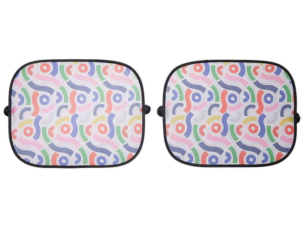 Комплект из 2-х автомобильных солнцезащитных экранов с возможностью полноцветной печати