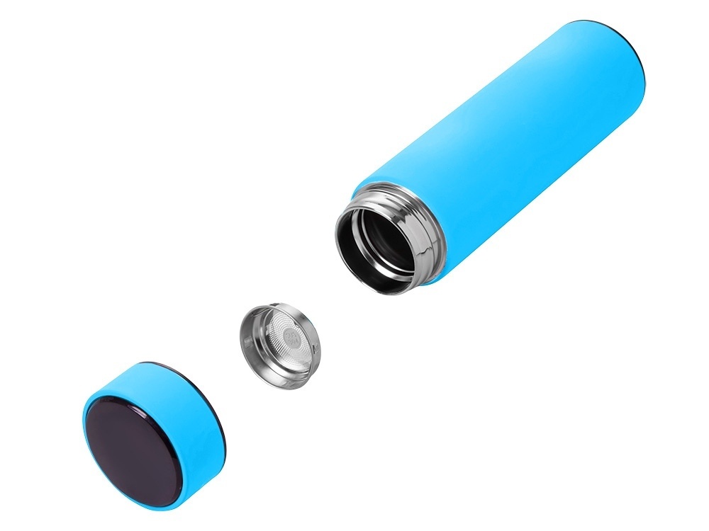 Термос MARK LED, soft touch