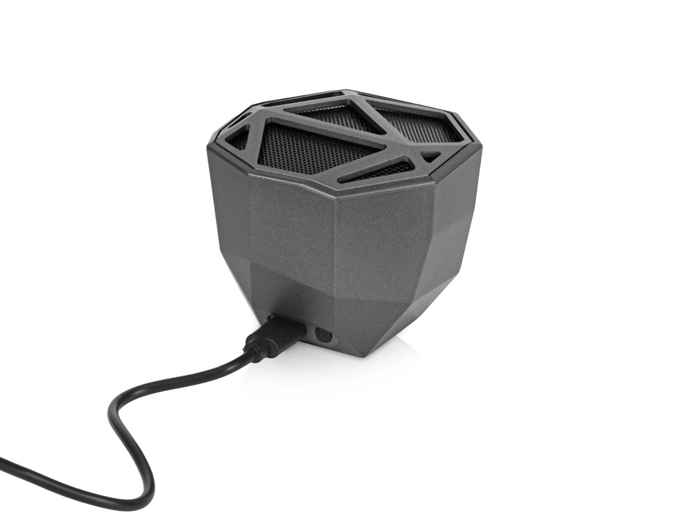 Портативная колонка Geo, белая подсветка