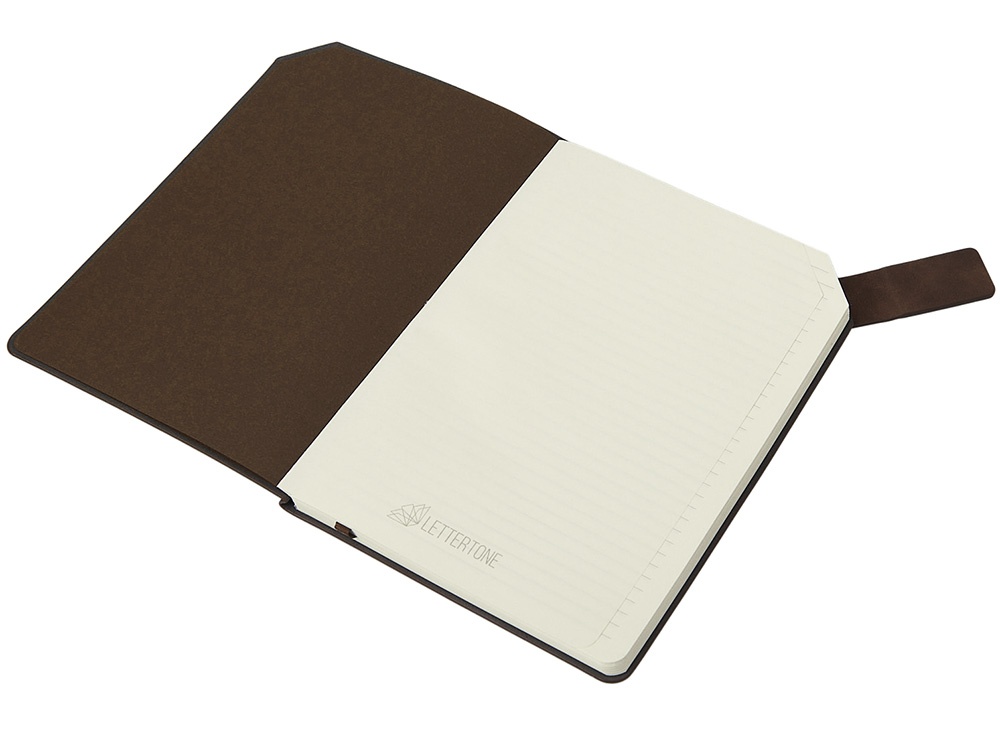 Блокнот А5 с магнитным клапаном в гибкой обложке Chaplin