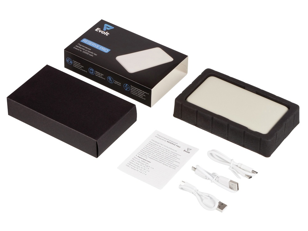 Внешний аккумулятор Reserve Pro,10 000 mAh