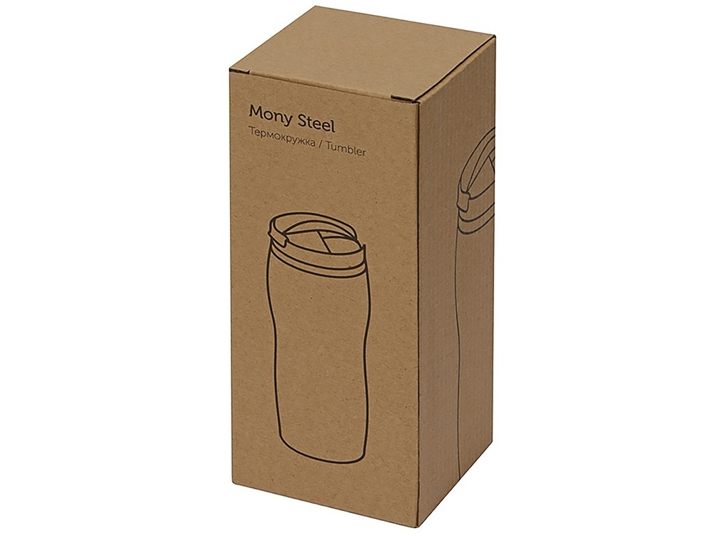 Термокружка Mony Steel soft-touch