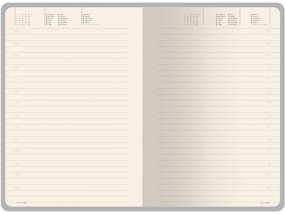 Ежедневник недатированный А5 Megapolis Nebraska