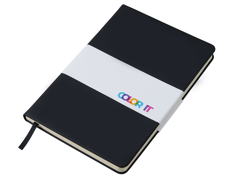 Бизнес-блокнот А5 С3 soft-touch с магнитным держателем для ручки