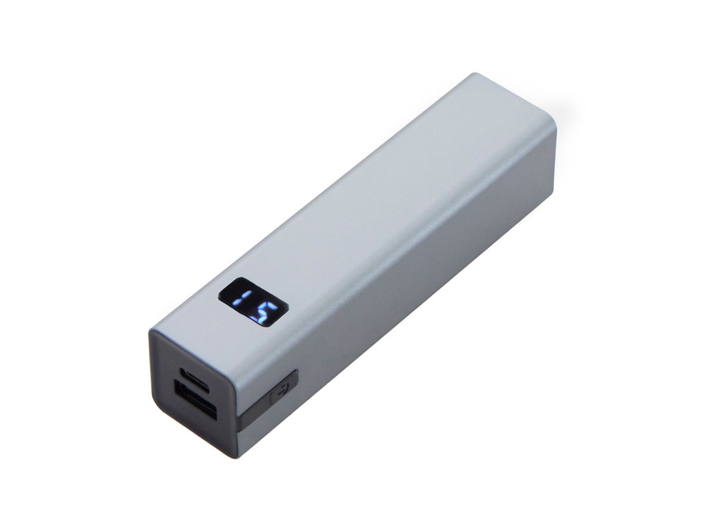 Внешний аккумулятор Rail c дисплеем, 5000 mAh