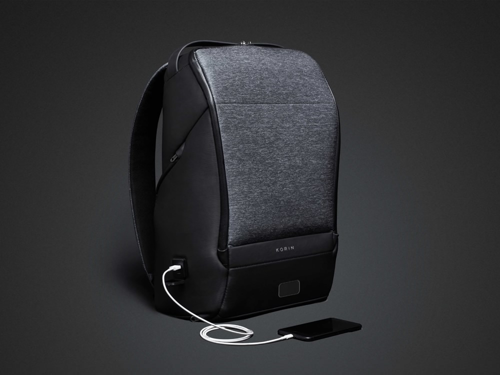 Водостойкий антикражный рюкзак FlexPackPro для ноутбука 15.6