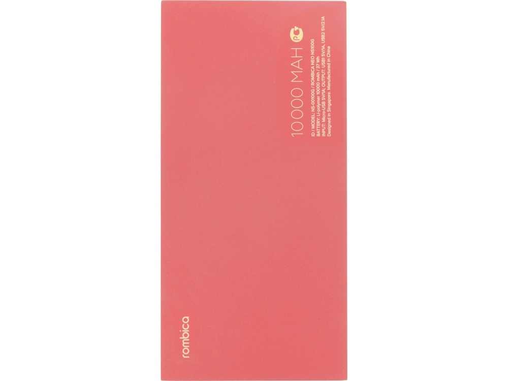 Внешний аккумулятор NEO NS100R, 10000mAh