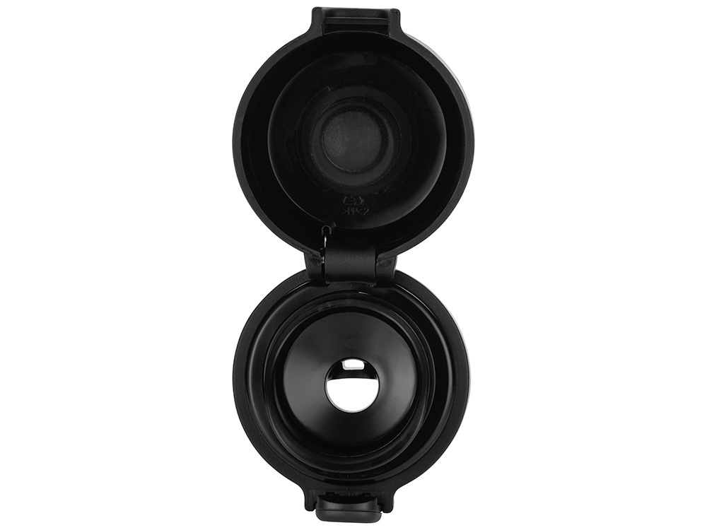 Вакуумная термокружка c кнопкой Guard, soft-touch, 400 мл, тубус