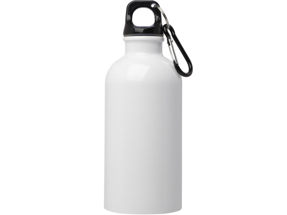 Одностенная бутылка для воды с карабином Oregon, 400 мл